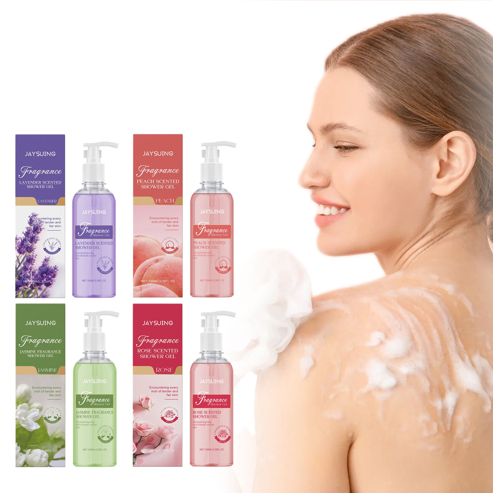Perfume Fragrance Moisturizer - Duftendes Duschgel, Körperwaschparfüm, langanhaltender Duft, Tiefenreinigung,