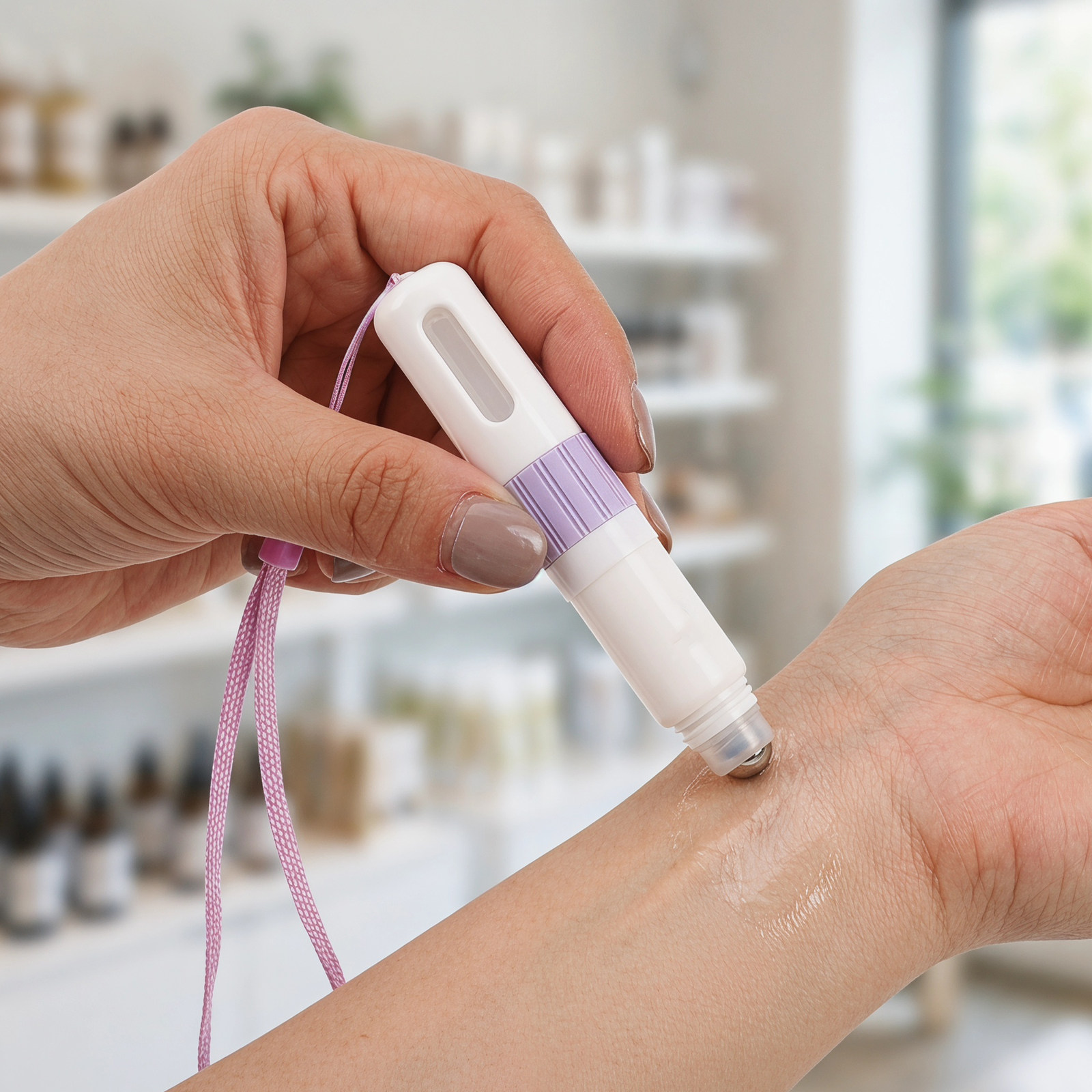 Perfume Refill Bottle - 3 Stück 2ml Plastik-Nasen-Atemstifte, nachfüllbarer Ätherisches-Öl-Applikator,