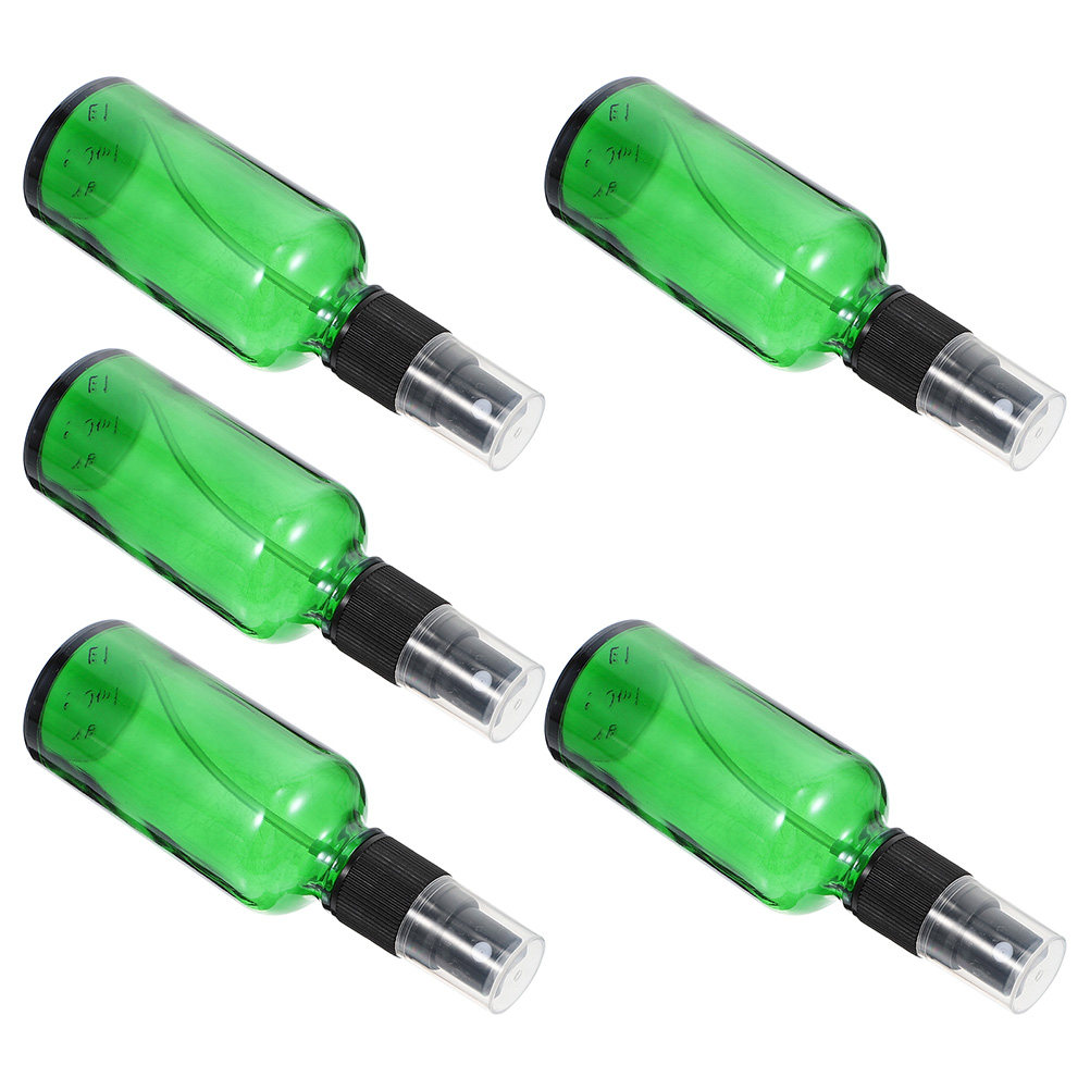 Perfume Refill Bottle - 5 Stück Premium-Glas-Reiseflaschen, auslaufsicher, nachfüllbar, für