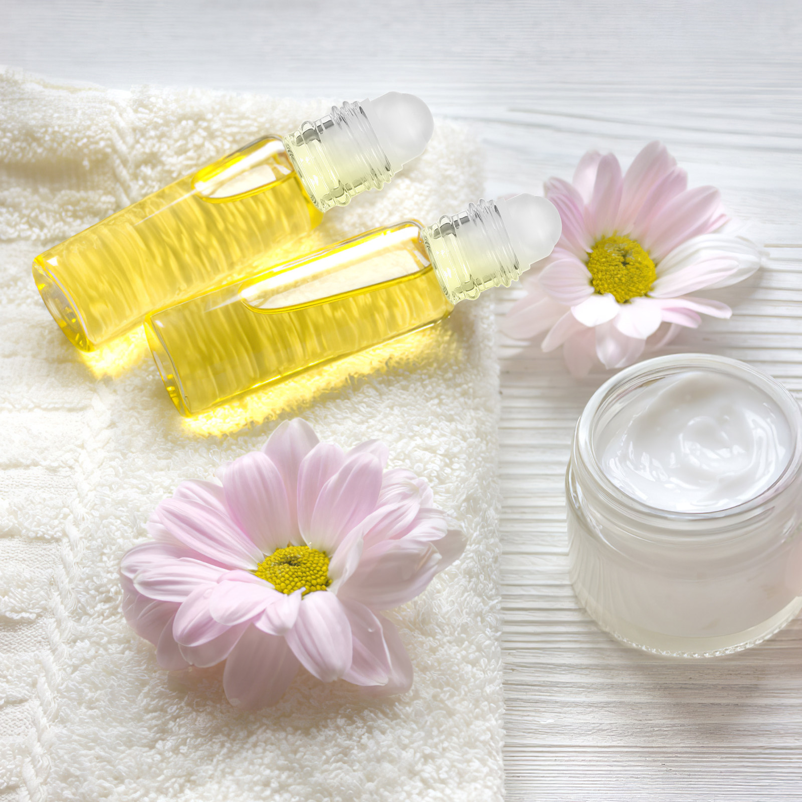 Perfume Refill Bottle - 12 Stück 5 ml Glas-Rollflaschen für