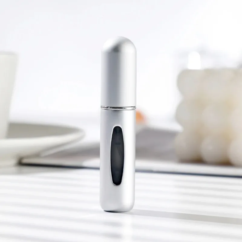 Perfume Fragrance One - Tragbarer Nachfüllbarer Parfüm-Zerstäuber, Mini Aluminium Reise-Duftproben-Aufbewahrungsflasche