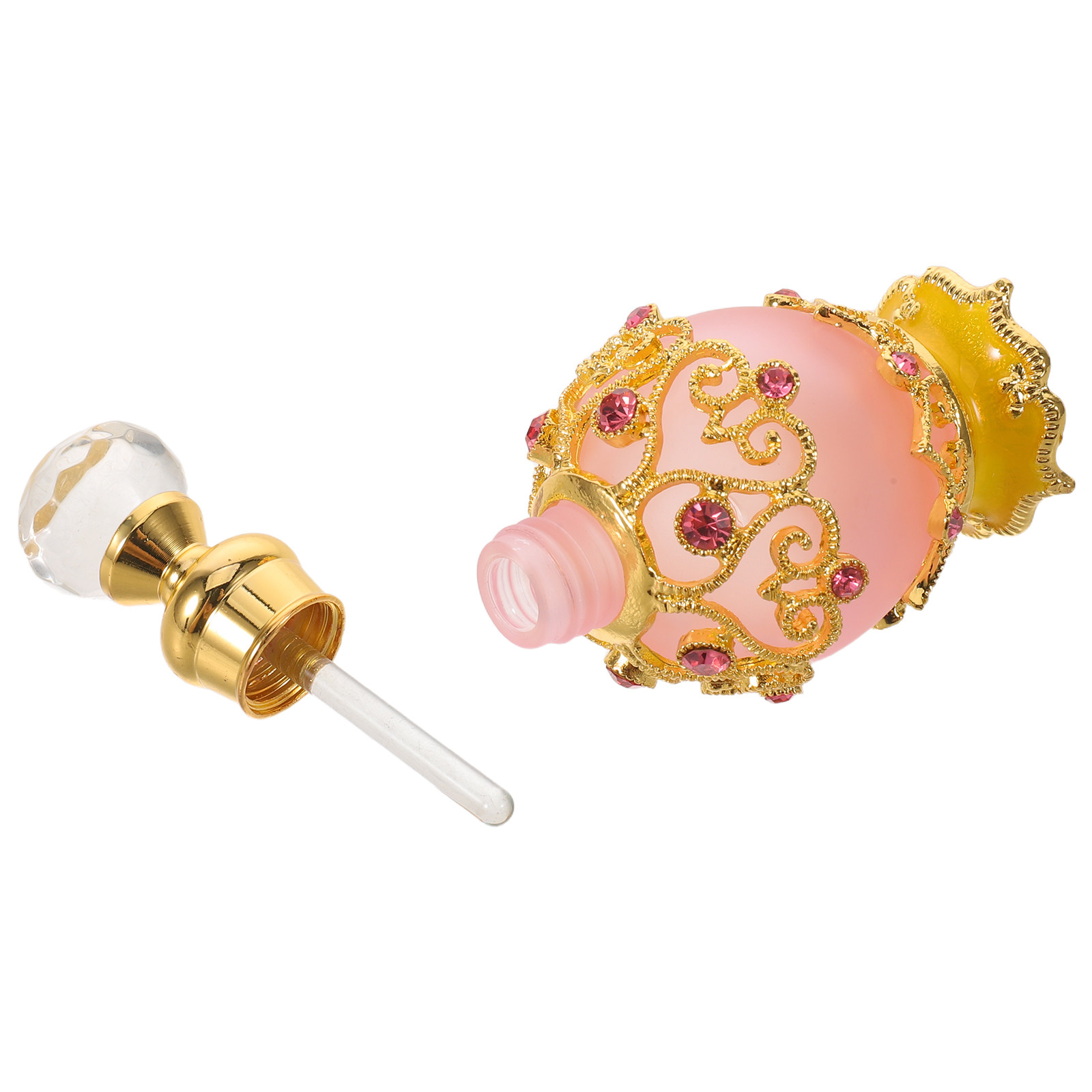 Fragrance-Oils Perfume - 15ml Kristall-Strass Parfümflasche Glas Nachfüllbarer Tropfer