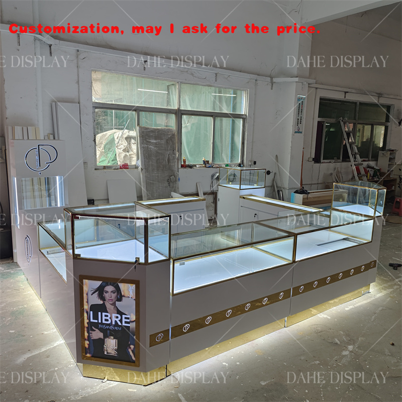 Perfume Fragrance Shop - benutzerdefinierte. Parfüm-Display-Vitrine, Aroma-Duft-Vitrine, Glastheke, Parfümkabine, Einkaufszentrum,