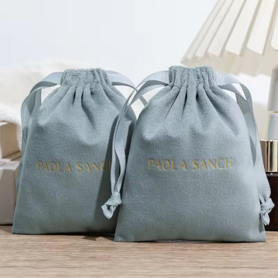 Fragrance Perfume Box - Luxuriöser Samtbeutel mit individuellem Logo-Aufdruck für