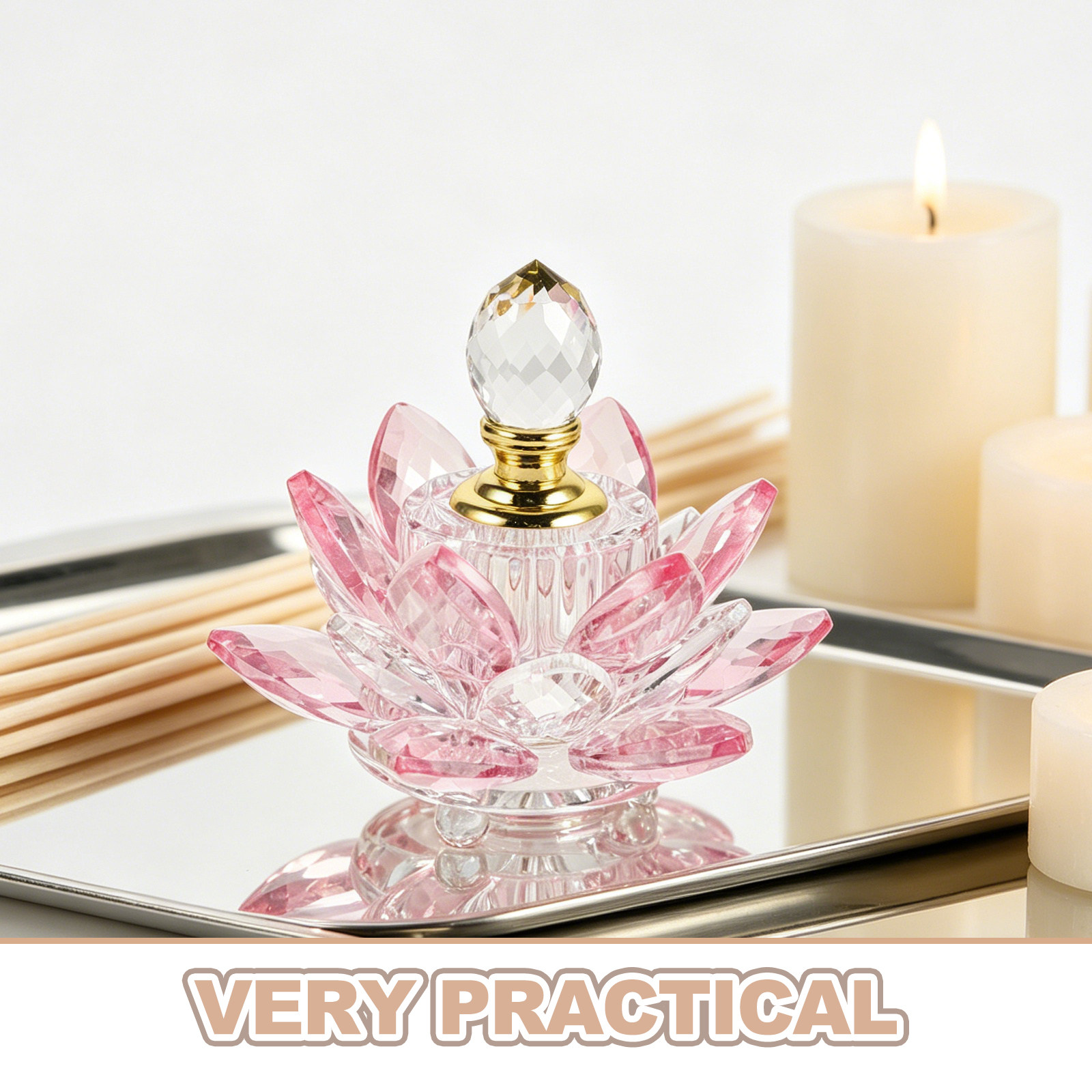 Nachfüllbare Kristall-Lotusblu – Perfume Refill Bottle Bewertung und Preis