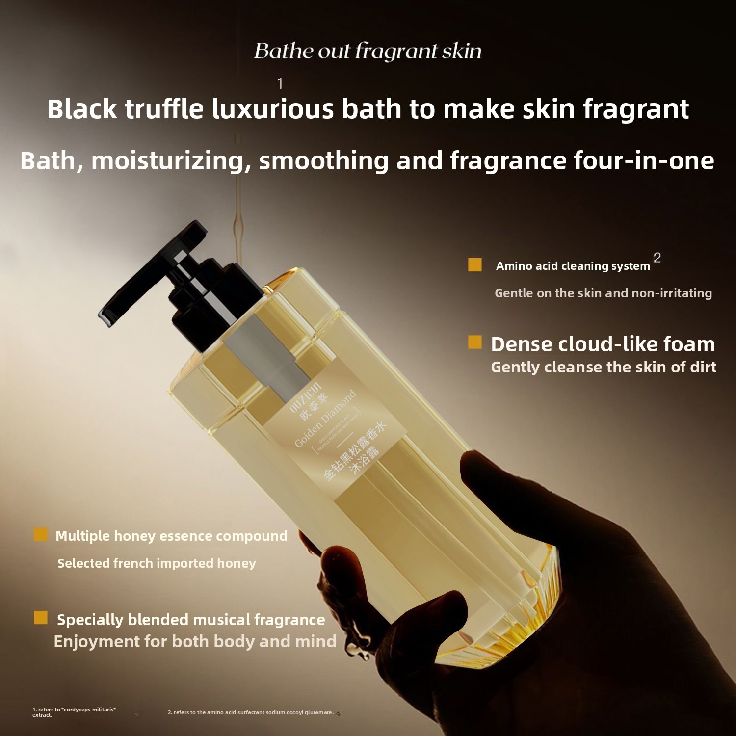 Golden Diamond Black Truffle P – Perfume Fragrance Moisturizer Bewertung und Preis